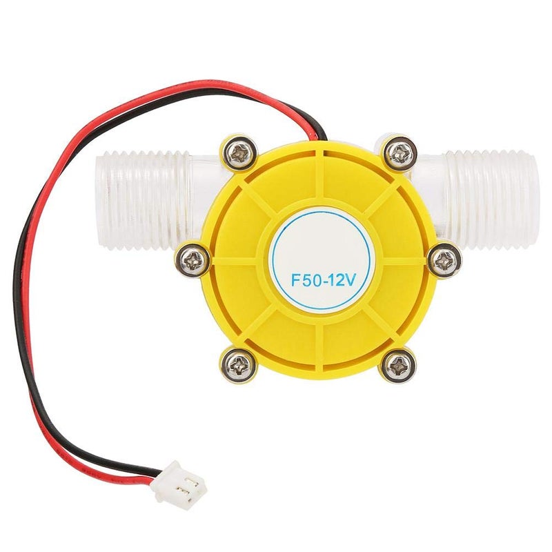 Hyuduo F50 Regulated DC Micro Hydroelectric Generator Micro-hydro DC Water Flow Pump Turbine Hydroelectric Power Energy Generator(12V) - Image 1